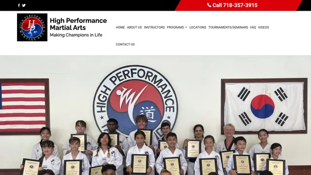 High Performance Martial Arts